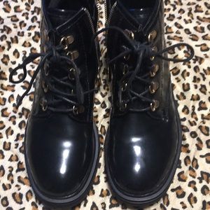 Electric Karma lace up ankle boots